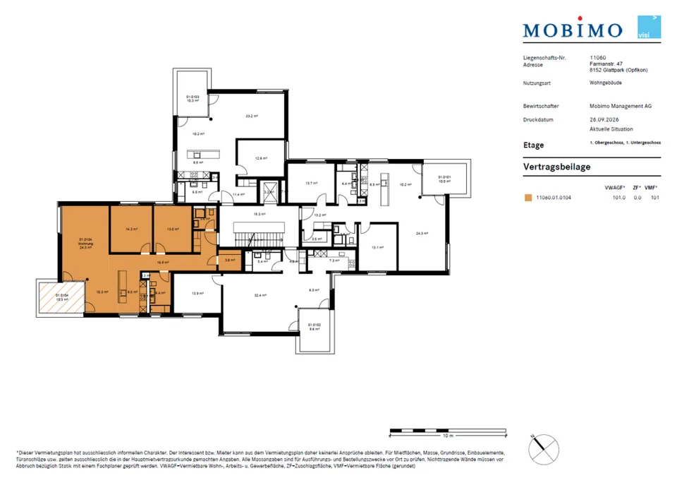 Appartement moderne de 3,5 pièces à louer à partir du 16 novembre 2026 – photo 8 sur 8
