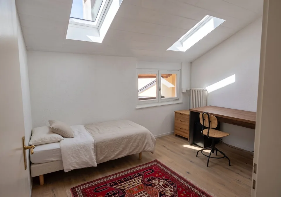 APPARTEMENT DUPLEX 4½ PIÈCES À VILLENEUVE (VD), MEUBLÉ, DURÉE DÉTERMIN – photo 5 sur 8