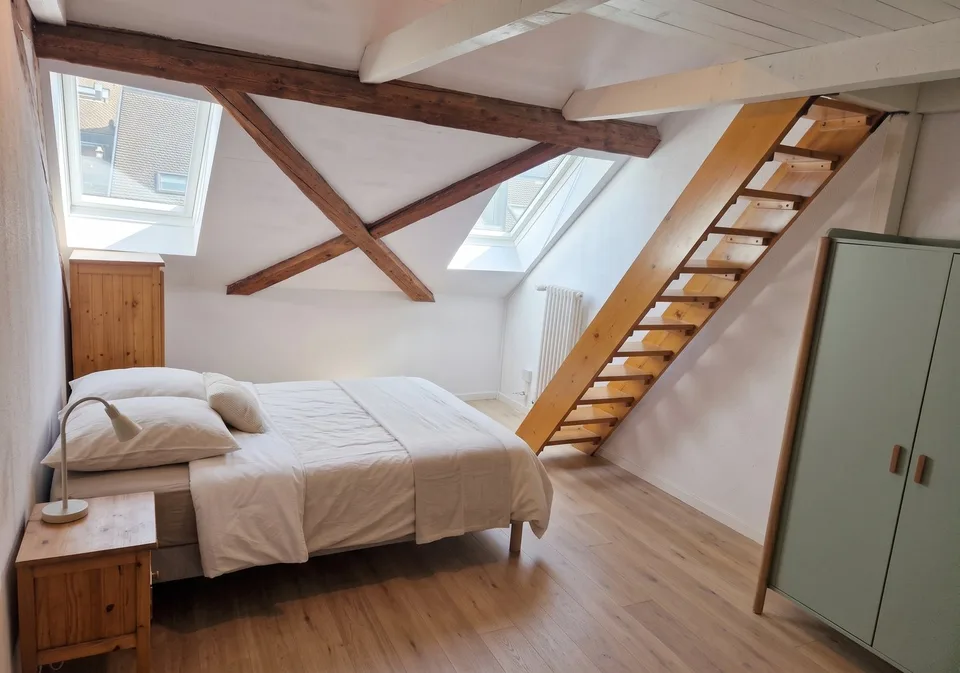 APPARTEMENT DUPLEX 4½ PIÈCES À VILLENEUVE (VD), MEUBLÉ, DURÉE DÉTERMIN – photo 6 sur 8