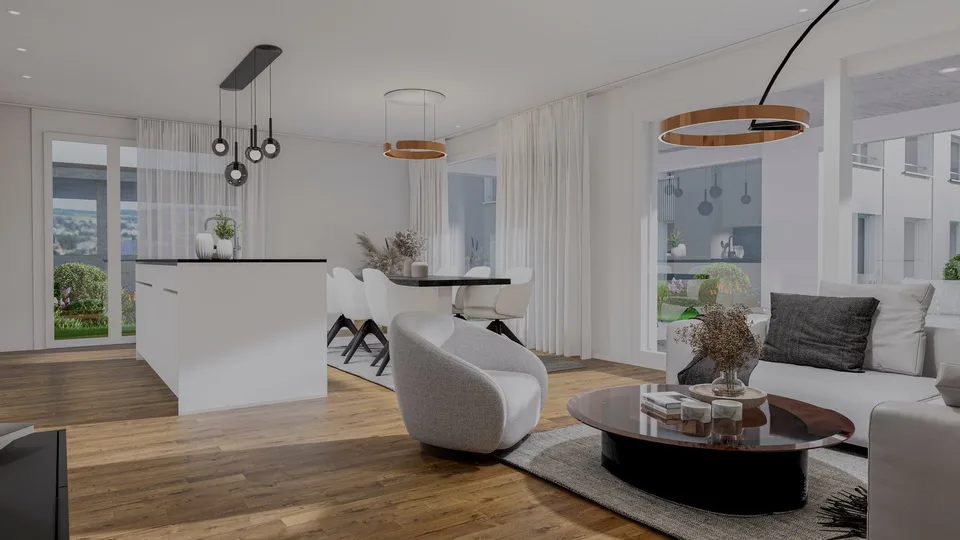 Neubau 3.5-Zimmer-Wohnung im Erdgeschoss in Reinach AG – Modern, hell und familienfreundlich – Foto 8 von 13