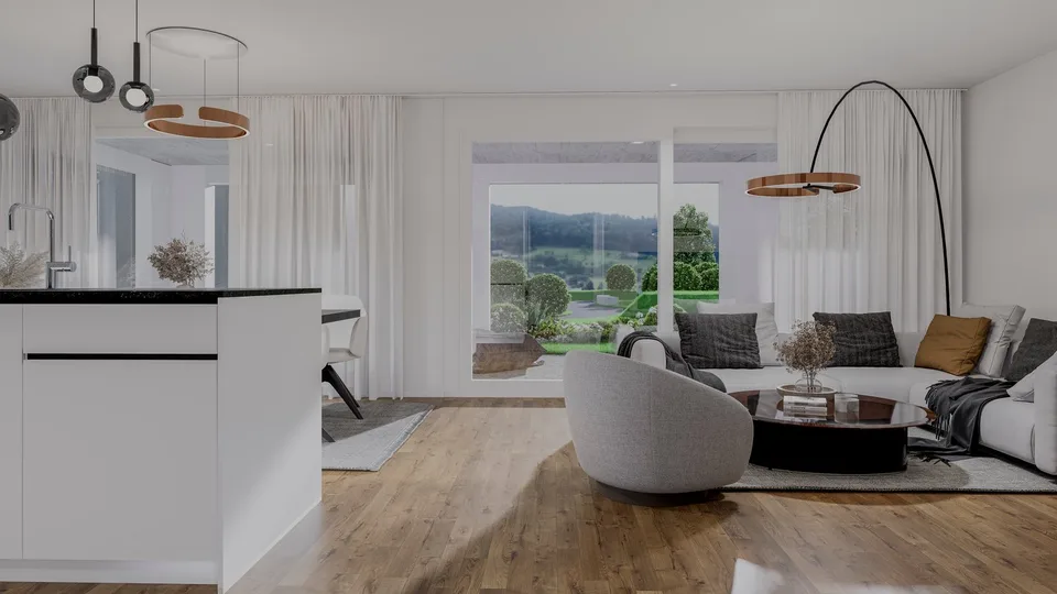 Neubau 3.5-Zimmer-Wohnung im Erdgeschoss in Reinach AG – Modern, hell und familienfreundlich – Foto 9 von 13