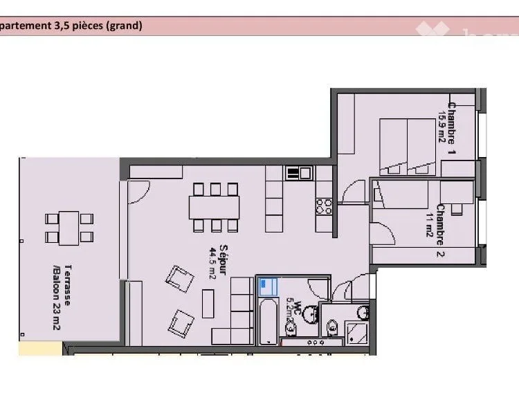 App. 3,5 Zimmer EG mit Gartenzugang zu vermieten – Foto 2 von 3