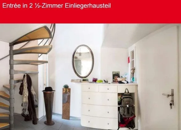 2 ½ Zimmer-Hausteil Wohnung – Foto 5 von 5
