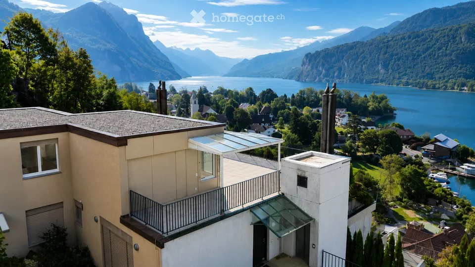 Exklusive Penthouse-Terrassenwohnung mit einmaliger See- & Bergsicht – Foto 24 von 34