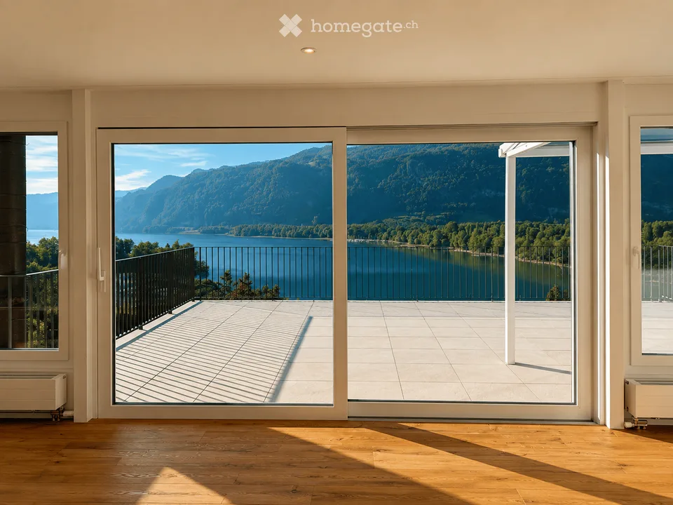 Exklusive Penthouse-Terrassenwohnung mit einmaliger See- & Bergsicht – Foto 3 von 34