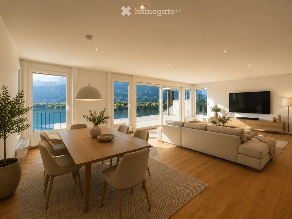 Exklusive Penthouse-Terrassenwohnung mit einmaliger See- & Bergsicht – Foto 29 von 34