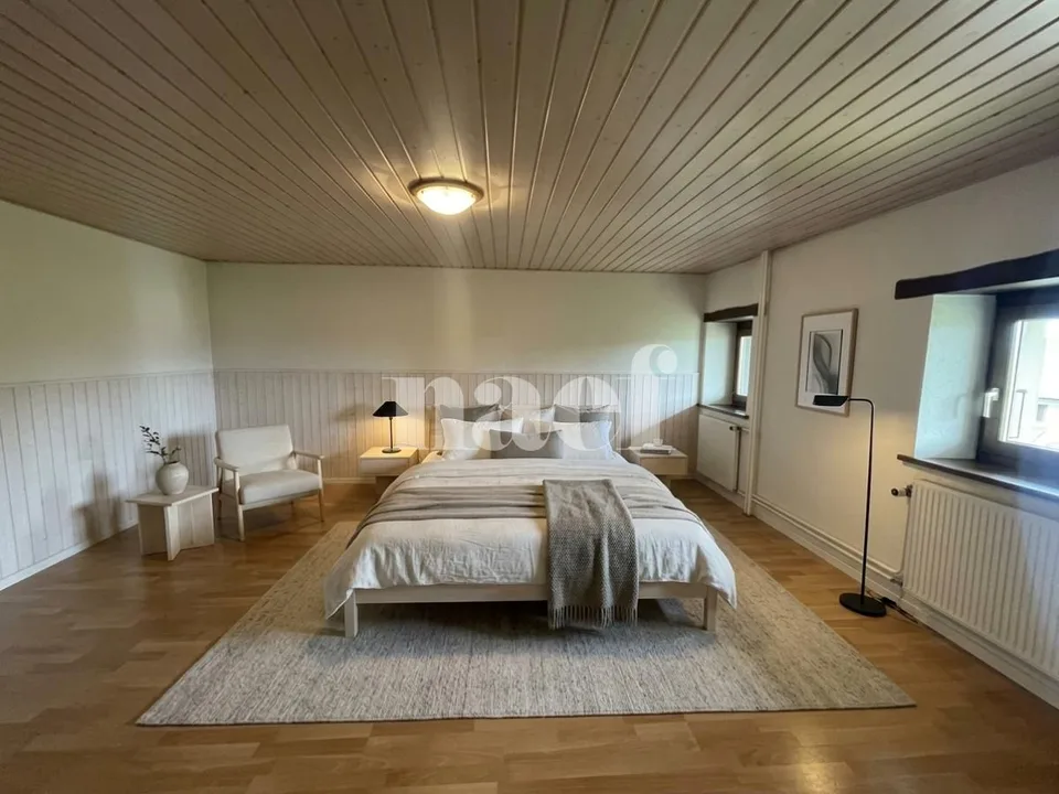 Centro di Founex - Accogliente appartamento duplex di 6 locali al 2° piano con caminetto e balcone – foto 8 di 12