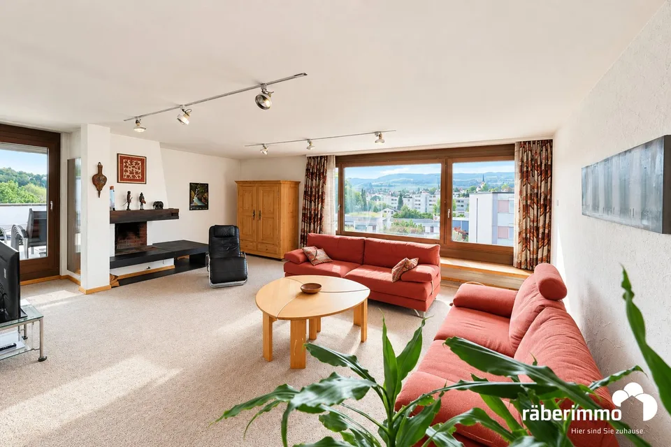 Attic apartment with pool & mountain view – photo 3 of 13