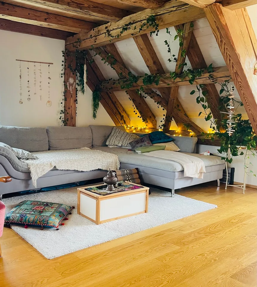 1 ZIMMER-ATTIKAWOHNUNG IN HÜTTEN (ZH), MÖBLIERT, TEMPORÄR – photo 4 of 10