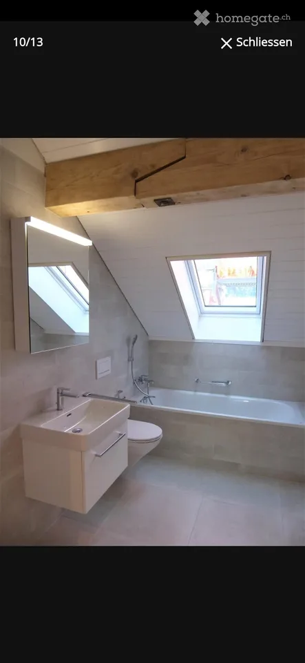 Moderne 4.5 Zimmer Dachwohnung – Foto 4 von 5