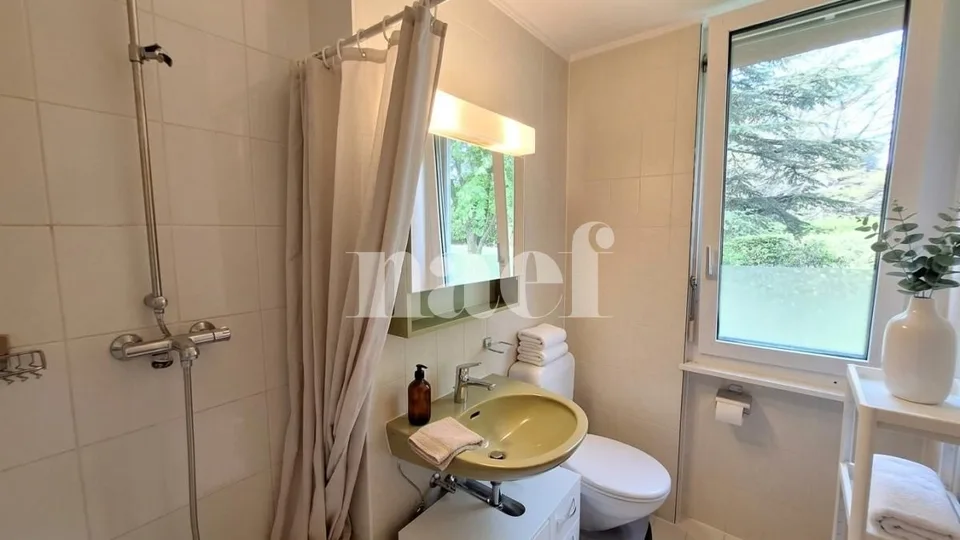 Appartement de 5.5 pièces au rez-de-chaussée avec cheminée et balcon – photo 9 sur 9