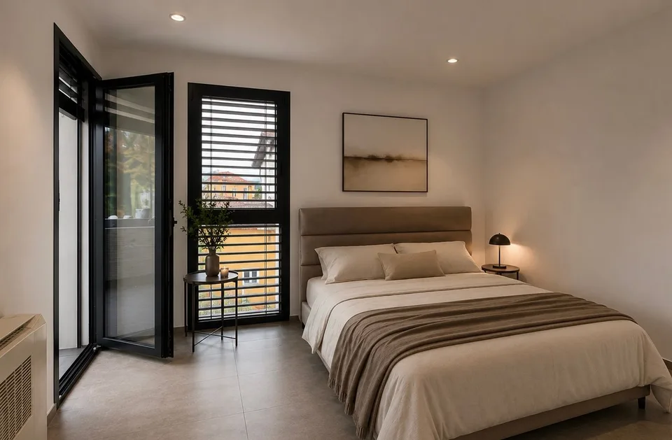 Luminoso appartamento di 2.5 locali a Massagno, con vista e balcone – foto 4 di 13