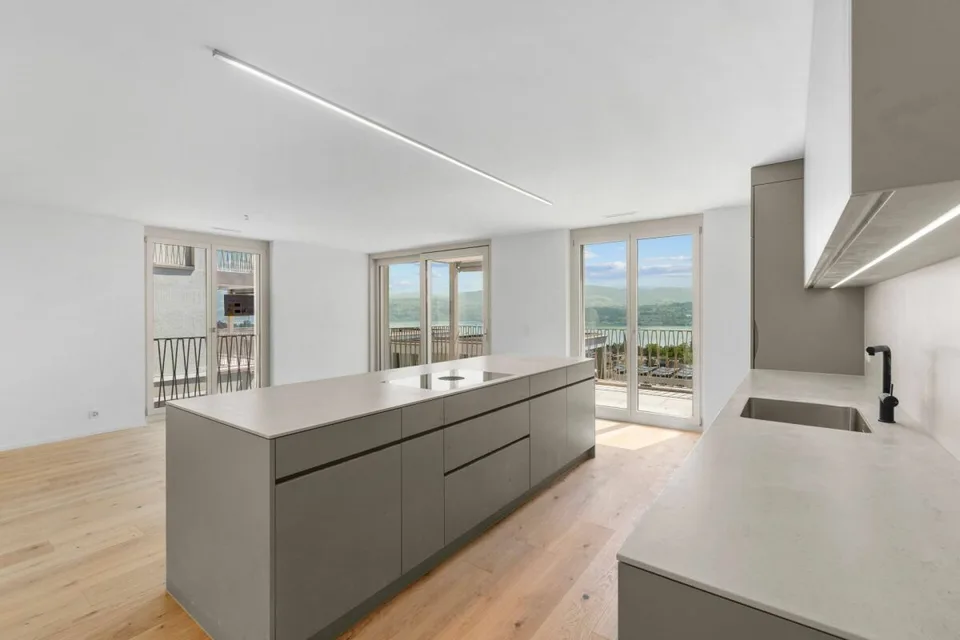 TILIA COSTRUZIONE NUOVA | Vivere con vista sul lago a Männedorf - appartamento di 3,5 locali in affitto al piano medio con vista a 180° sul lago di Zurigo – foto 14 di 16