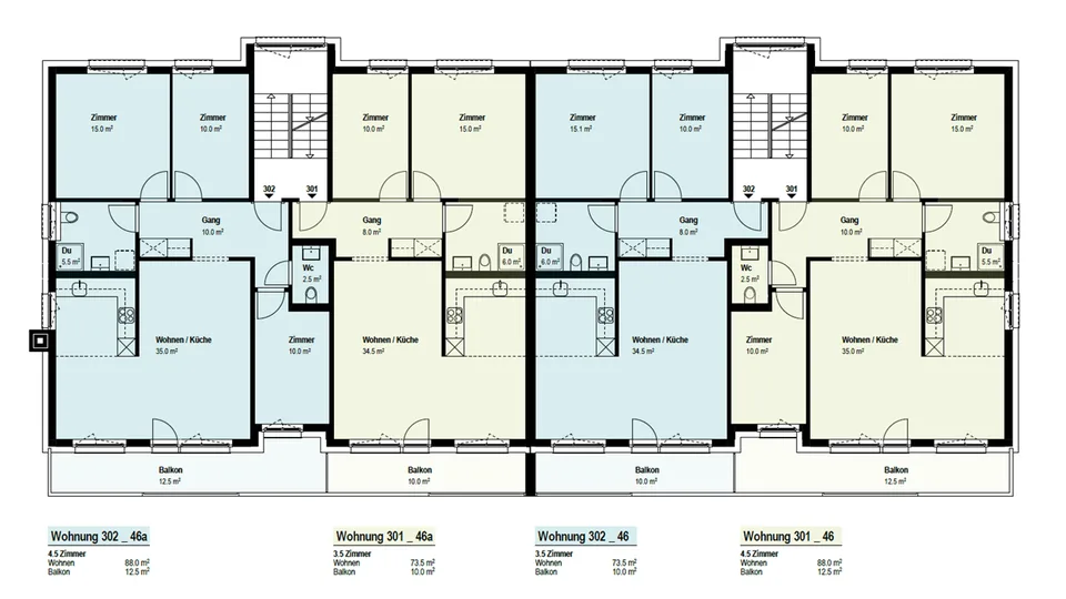 Neuwertige moderne 3.5-Zimmer-Wohnung mit eigenem Waschturm – Foto 9 von 9