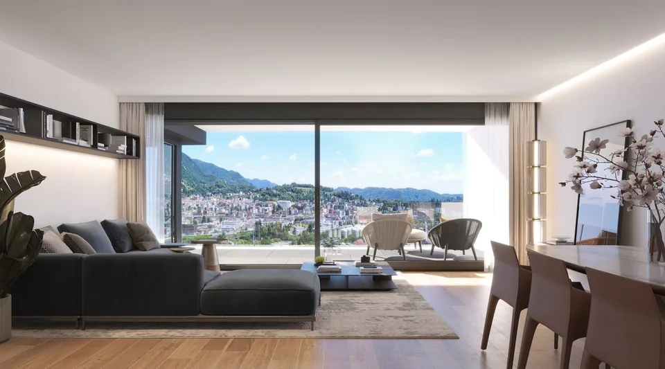 NOUVEL APPARTMENT AVEC ROOF GARDEN VUE SUR LE LAC – photo 5 sur 5