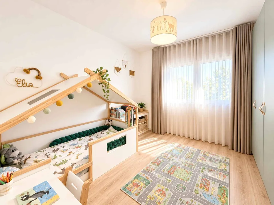 Cuarny Villa für Familie von 2019, Garten, Pergola und Kino im Untergeschoss – Foto 12 von 13