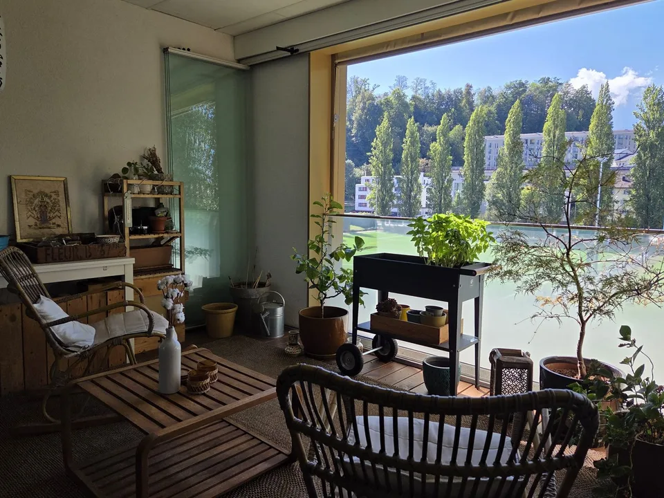 Charmant appartement meublé 3.5 pièces avec balcon et terrasse sur le toit au cœur de Lucerne – photo 9 sur 14