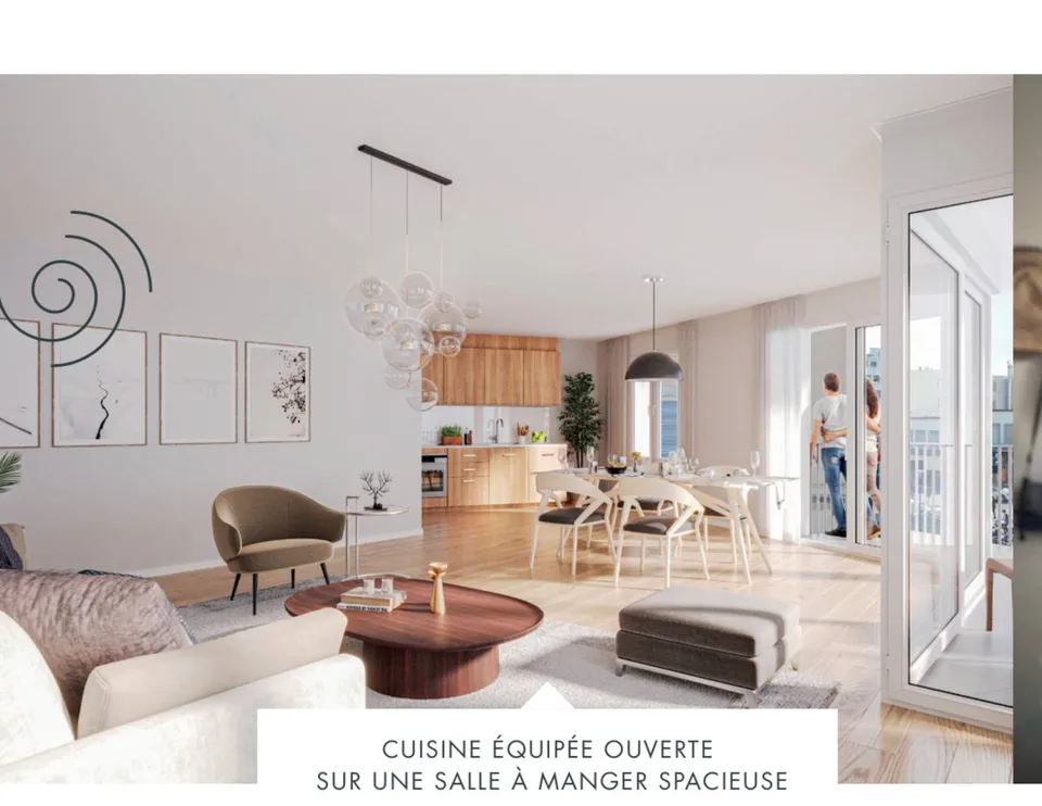 Schönes 3.5-Zimmer-Neubau mit Balkon – Foto 6 von 7