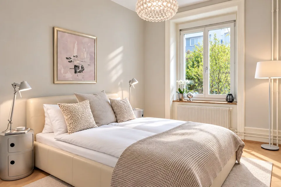 Neu renovierte, möblierte 3.5-Zimmer-Altbauwohnung mit Balkon in Zürich Wiedikon – Foto 6 von 11