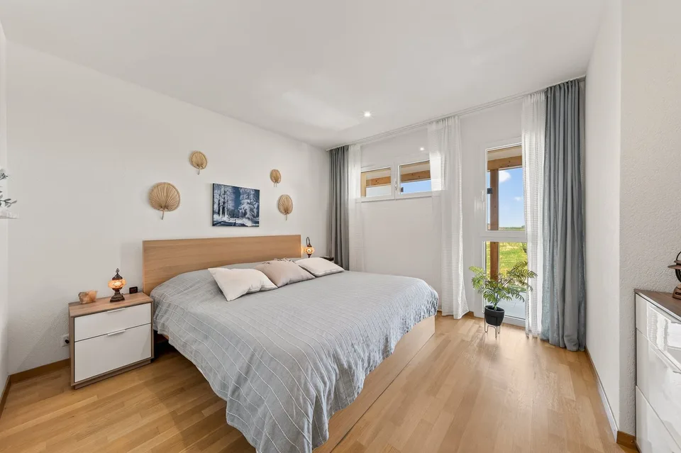 POLIEZ-PITTET - nur wenige Minuten von Echallens entfernt - 4,5 Zimmer in einer Doppelhaushälfte mit schönem Abstand – Foto 11 von 17