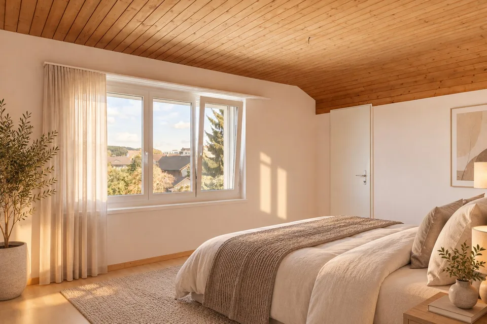 Grosszügige Dachwohnung mit Panoramablick – Foto 3 von 10