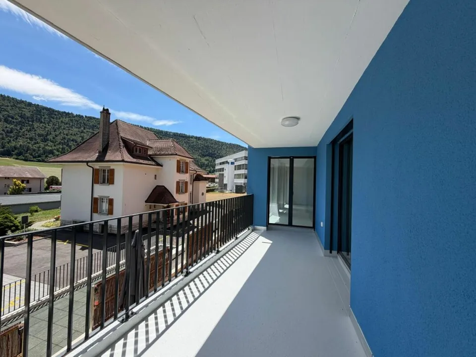 Villeret, magnifico appartamento di 3.5 locali al 1° piano con terrazza e ascensore – foto 6 di 14