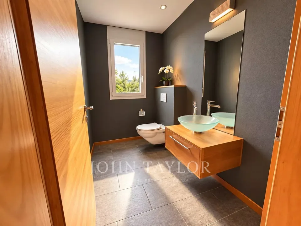 Villa indipendente in posizione tranquilla con vista panoramica sul lago – foto 12 di 19