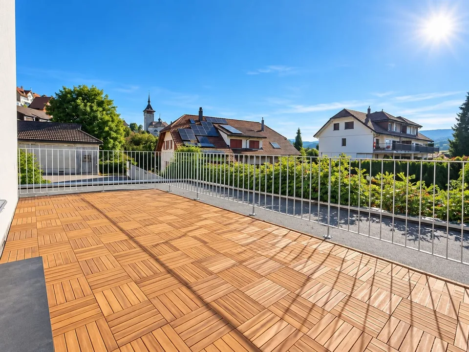 Appartement terrasse moderne 2.5 pièces neuf – photo 5 sur 5
