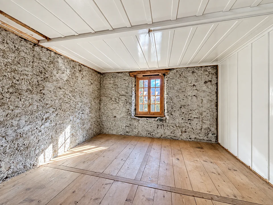 Chalet da ristrutturare – L'anima di un fienile alpino a Sarreyer – foto 10 di 13