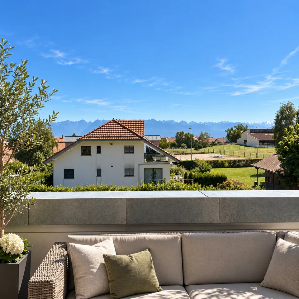 Rare à Pampigny – Attique familial de 178 m² utiles avec vue dégagée – foto 2 di 7