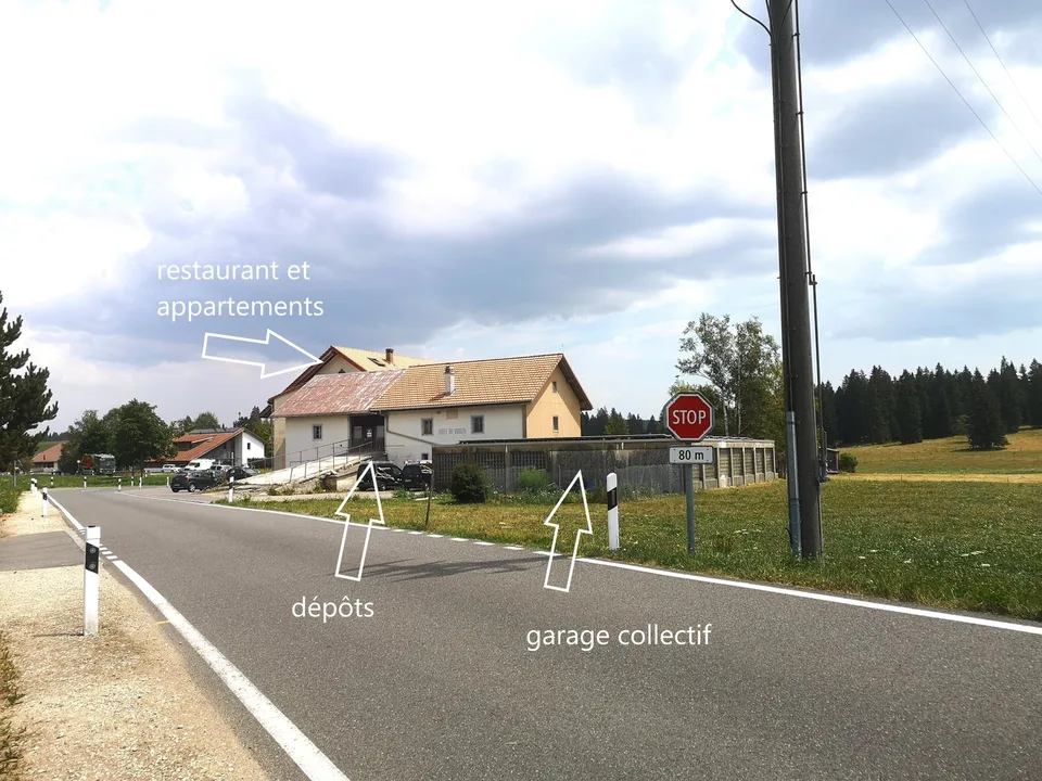 Mischgebäude mit Restaurant, 4 Wohnungen, Lagerräumen, Sammelgarage, Solarmodulen – Foto 6 von 9