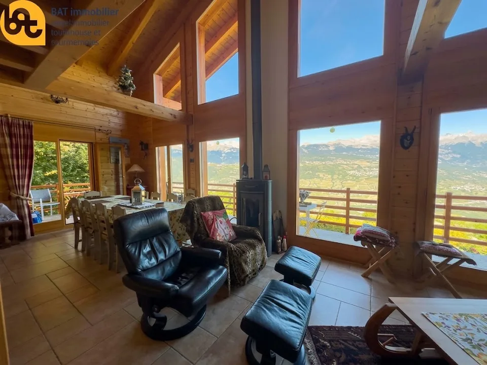 SAISON WINTER - Gemütliches Chalet in Grône – Unvergleichlicher Blick auf die Berge – Foto 4 von 15