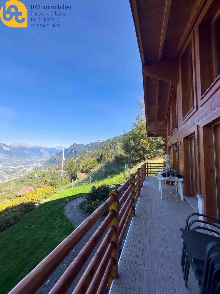 SAISON WINTER - Gemütliches Chalet in Grône – Unvergleichlicher Blick auf die Berge – Foto 13 von 15