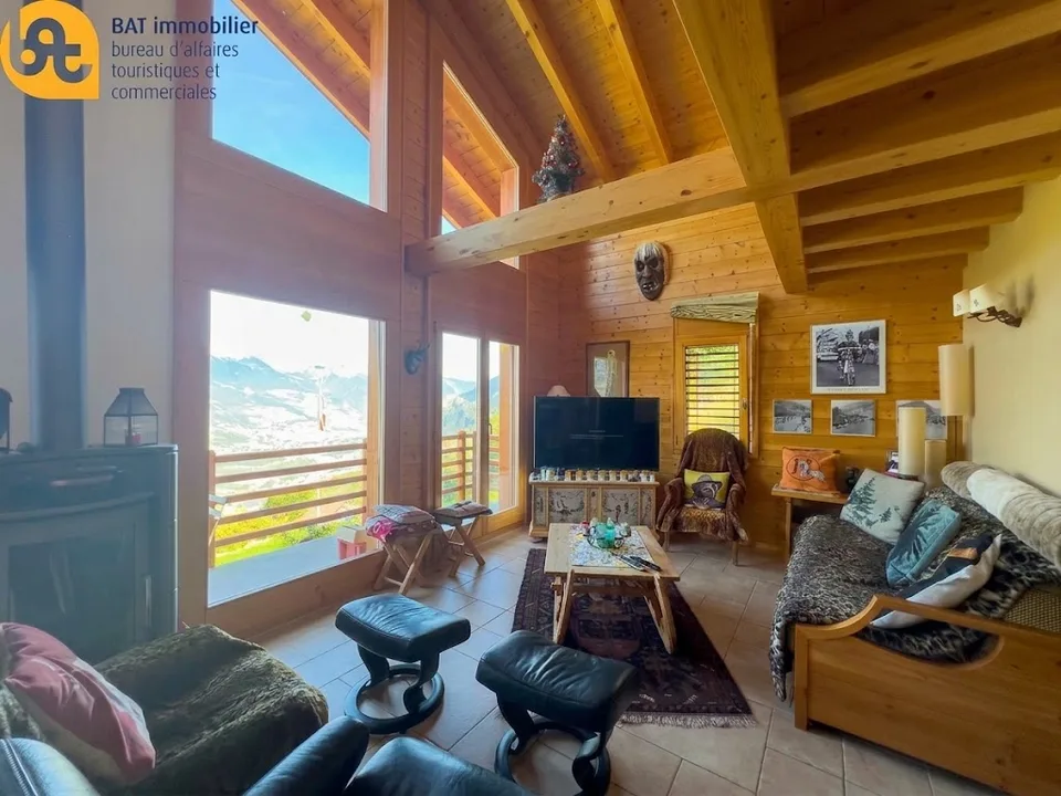 SAISON WINTER - Gemütliches Chalet in Grône – Unvergleichlicher Blick auf die Berge – Foto 2 von 15