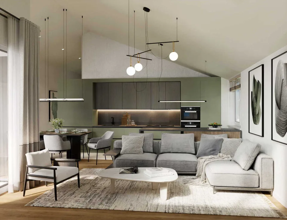 4,5 PCES AVEC BALCON, TERRASSE ET JARDIN - EN EXCLUSIVITÉ – photo 6 sur 8