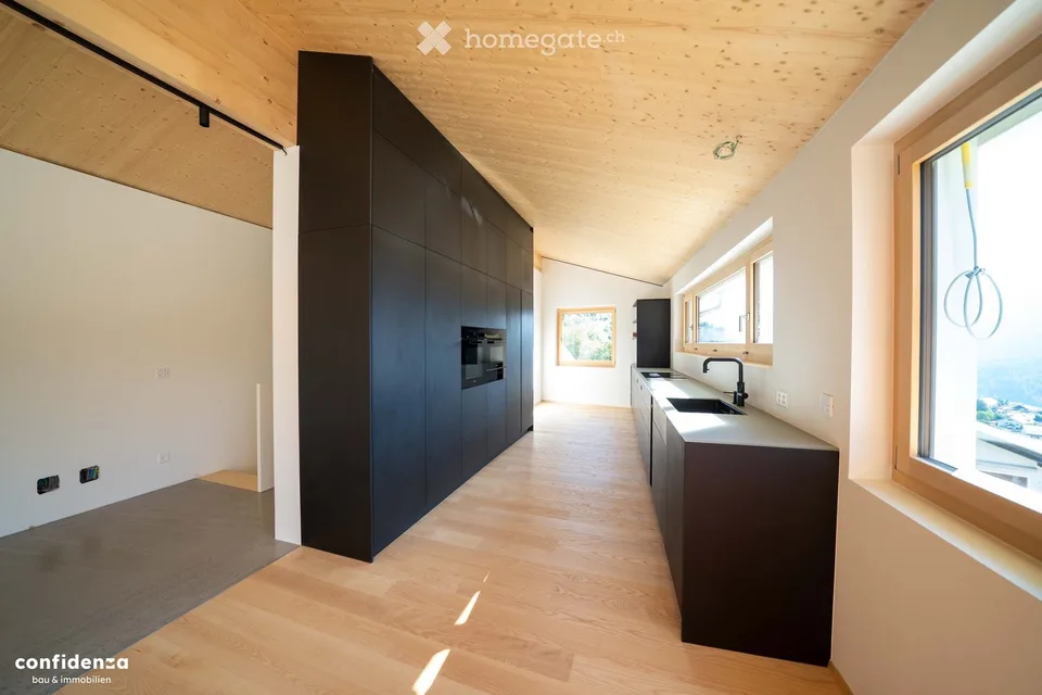 Exklusives Neubau-EFH mit Panorama in Scuol – Erstwohnsitz in Top-Hanglage – Foto 12 von 14