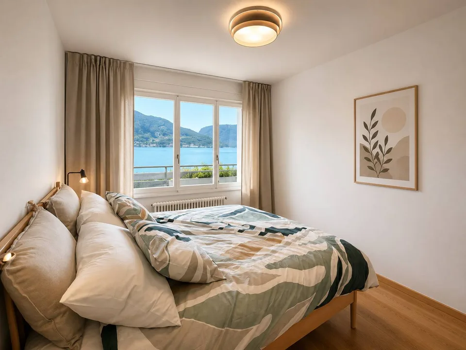 Esclusiva casa vista lago tra Morcote e Figino – Foto 9 von 13