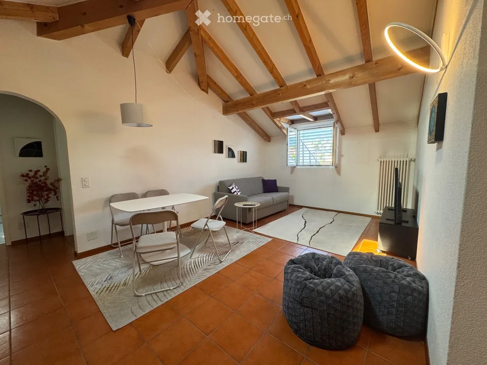 Möblierte Wohnung mit Panoramablick in Ascona – Foto 5 von 12