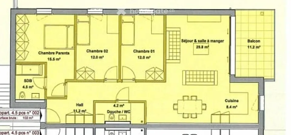 Zu vermieten 4,5 Zimmer – Foto 5 von 5