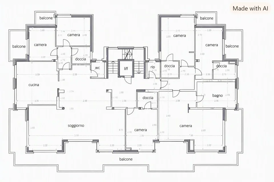 Luxus-Penthouse mit Panoramablick auf den See in Ruvigliana – Foto 3 von 3