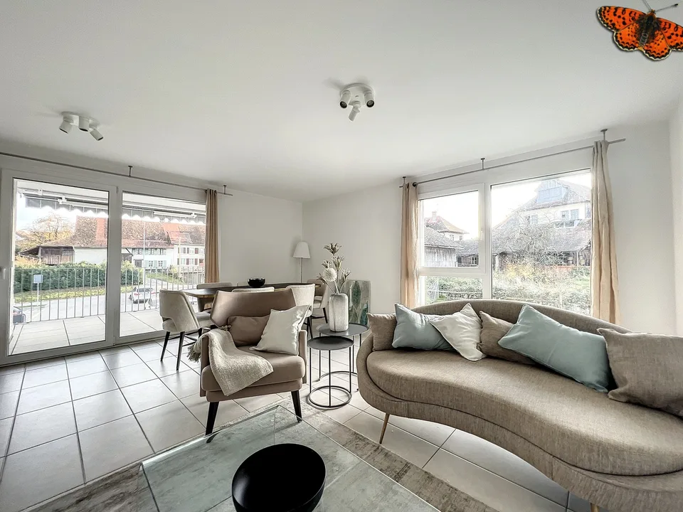 3.5 Zimmer möbl. Wohnobjekt in Grandcour – Foto 3 von 12