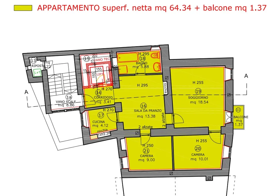 4,5 Zimmer im historischen Zentrum von Caslano – Foto 18 von 18