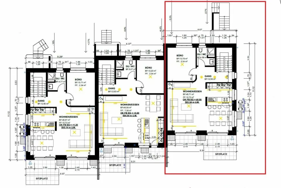 À vendre à 8362 Itaslen près de Balterswil, nouvelle maison unifamiliale d'angle 5½ pièces, dans un emplacement inconstructible adjacent à une zone agricole, avec une vue imprenable sur les prairies et les forêts ! – photo 4 sur 26