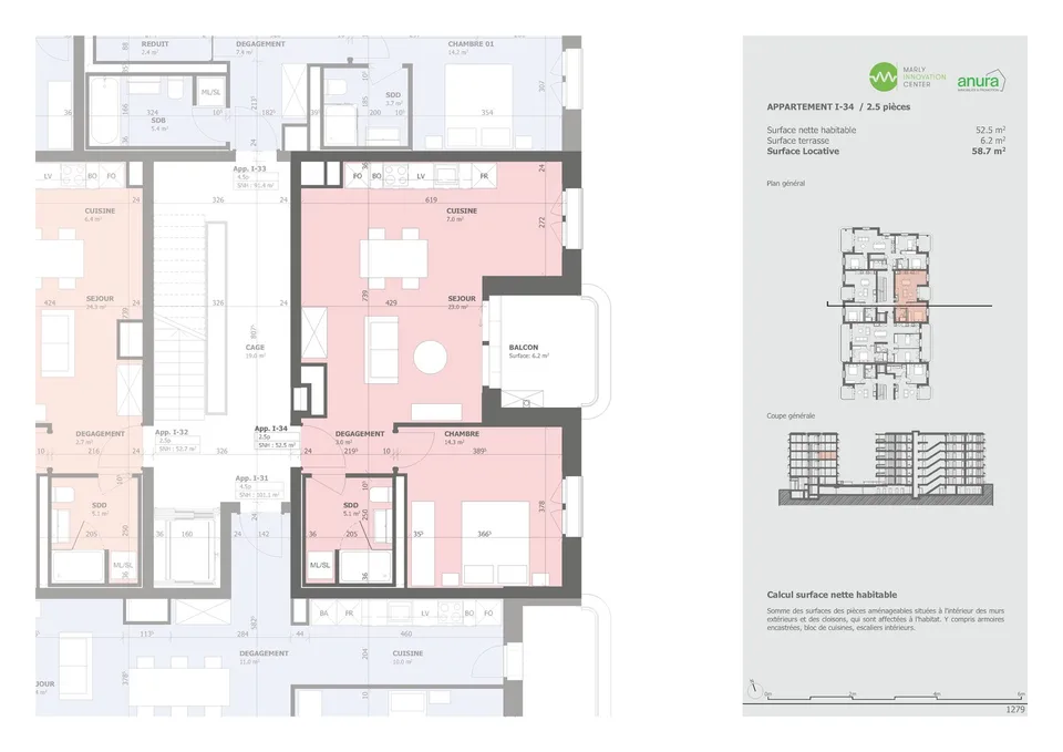 Neue Apartments mit 2.5 Zimmern – Foto 6 von 8