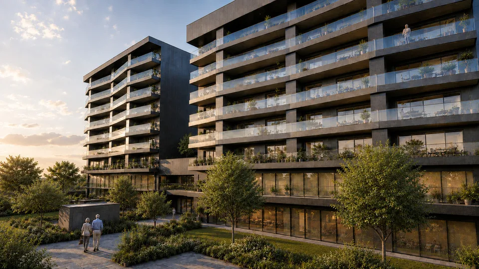 2,5-Zimmer-Wohnung - Ecoquartier des Echervettes – Foto 2 von 11