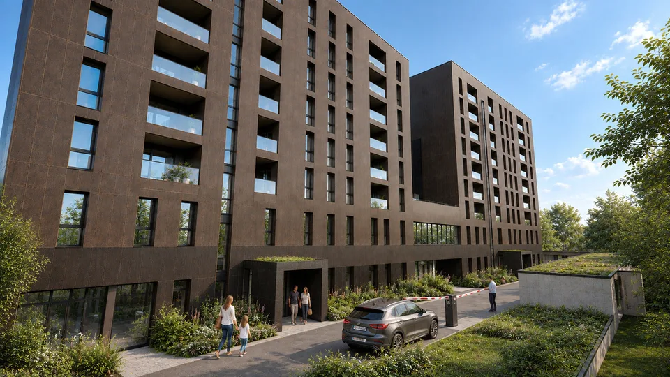 2,5-Zimmer-Wohnung - Ecoquartier des Echervettes – Foto 3 von 11