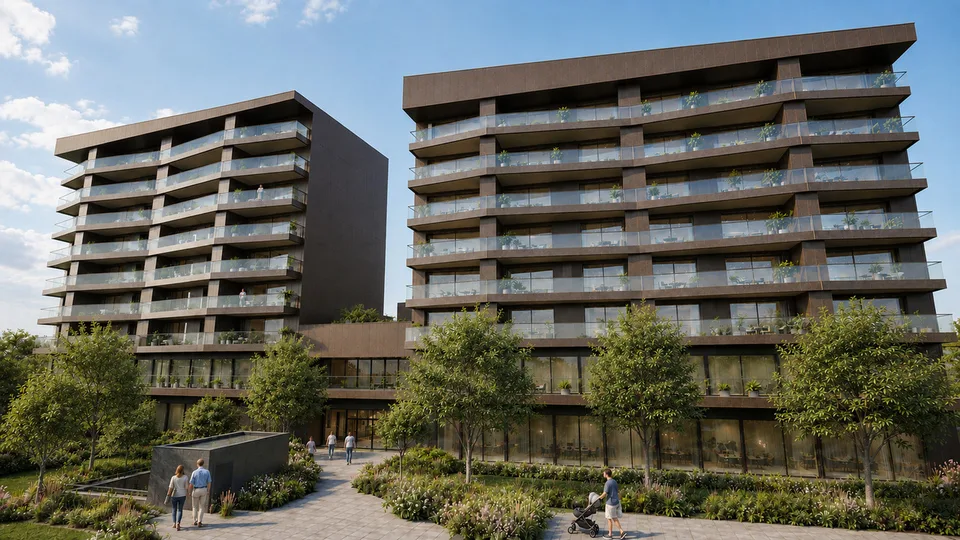 1,5-Zimmer-Wohnung - Ecoquartier des Echervettes – Foto 2 von 12
