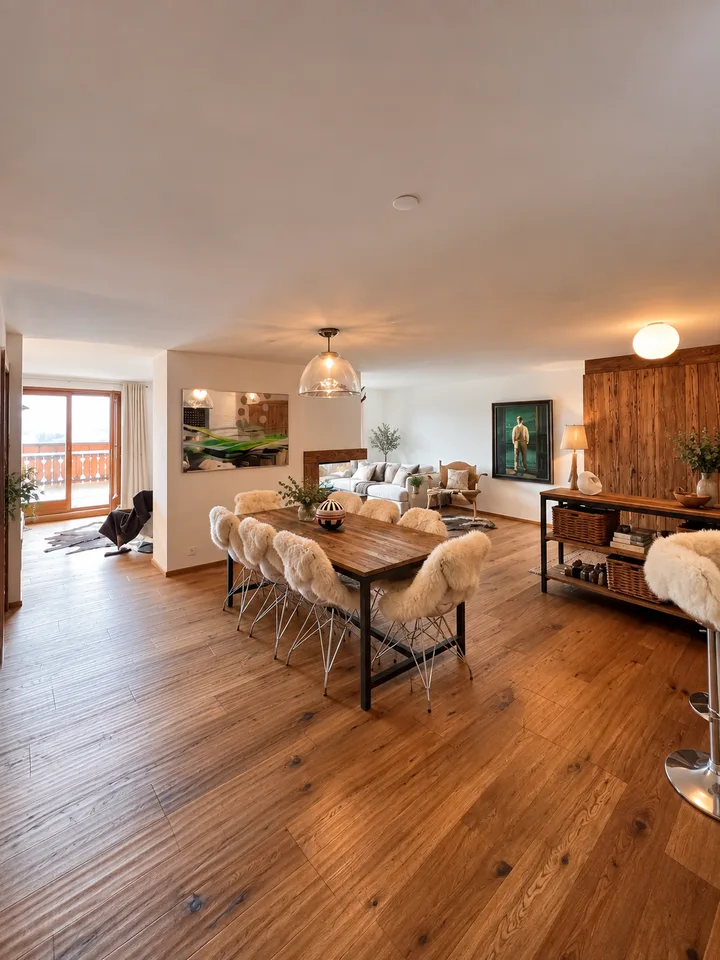 Crans-Montana – 4,5 Zimmer von Ausnahme mit 48 m² Südterrasse – Foto 11 von 12