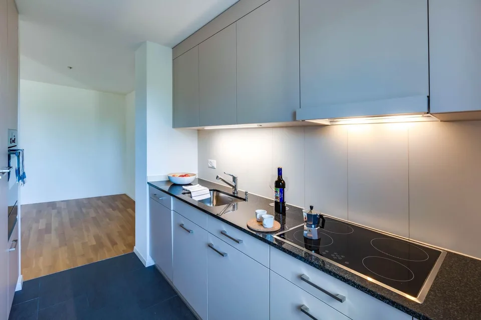 Appartement moderne 4,5 pièces avec balcon et soleil du soir – photo 3 sur 12