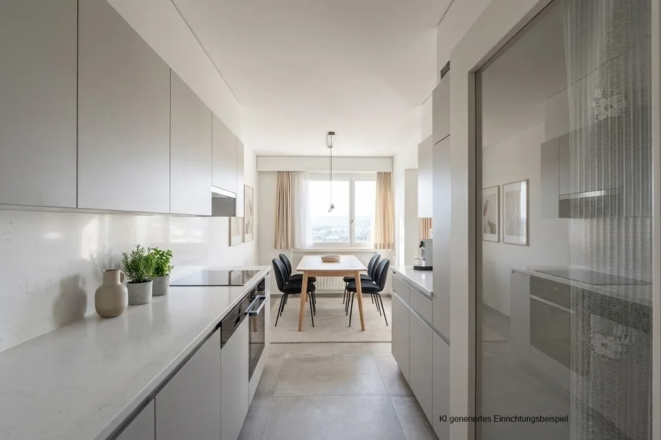 Zentrale 3.5-Zimmer-Wohnung mit Weitsicht – Foto 7 von 15